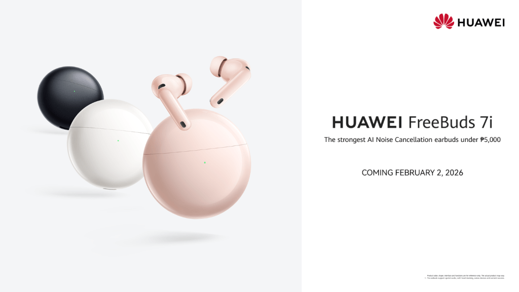 Cut Through the Chaos with the Strongest ANC Earbuds Under PHP 5,000&mdash;the HUAWEI FreeBuds 7i, Coming to PH this February 2