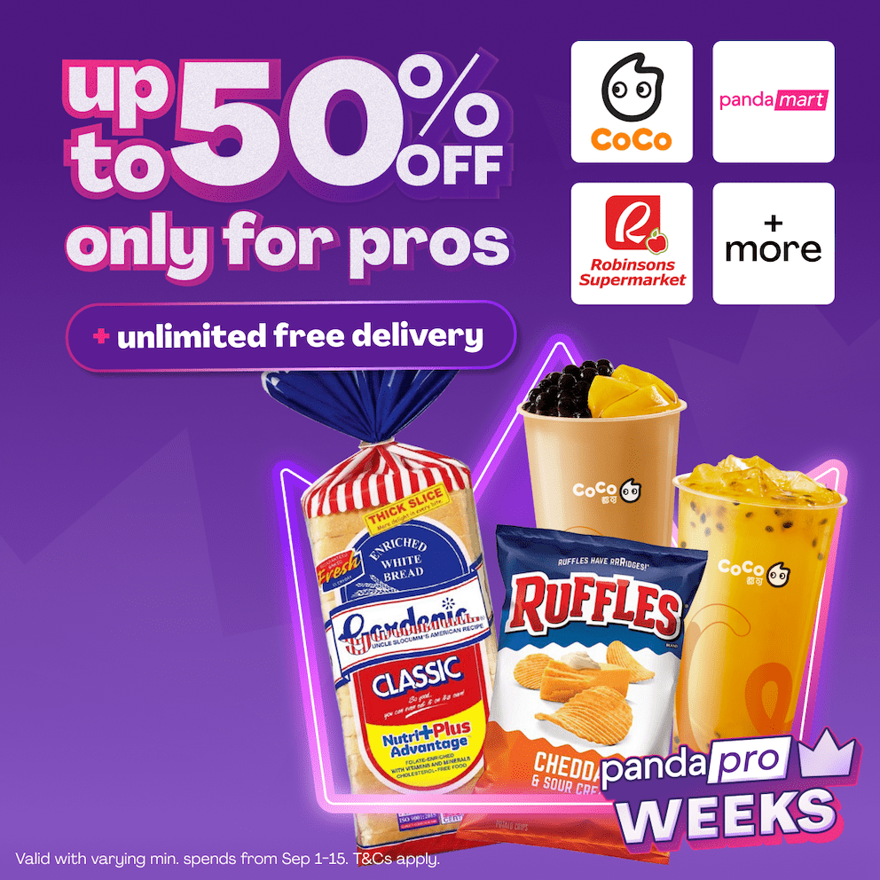 foodpanda Launches &lsquo;PRO Weeks,&rsquo; Offering Up to 50% Off on Top Brands Across the Philippines