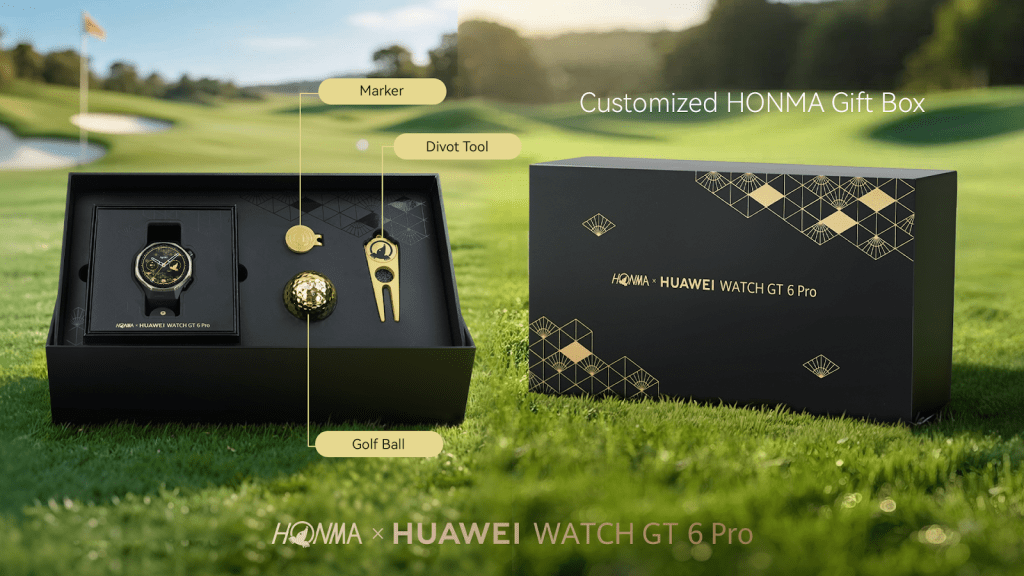 Elevate Your Game with HONMA x HUAWEI WATCH GT 6 Pro: Luxury Craftsmanship Meets Pro-Level Golf Intelligence, Now Available for PHP 17,999
