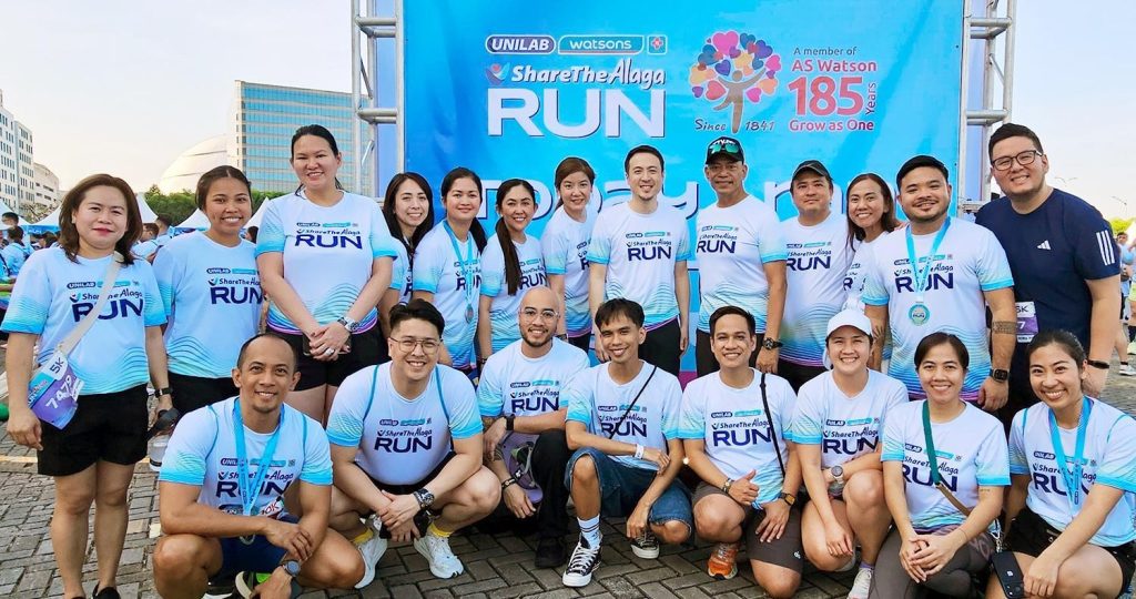 Watsons and Unilab Celebrate Everyday Alaga Through a Community Wellness Run