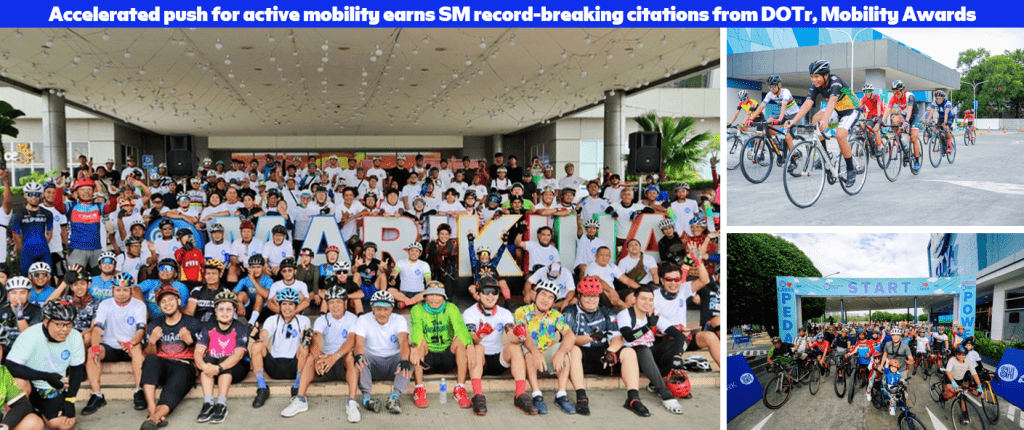 Pursuit of a more biker-inclusive SM yields Record-breaking 36 wins from DOTr, Mobility Awards