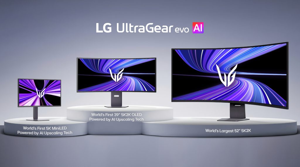 LG UNVEILS ULTRAGEAR EVO, REDEFINING 5K GAMING WITH WORLD&rsquo;S FIRST AI UPSCALING TECHNOLOGY&nbsp;