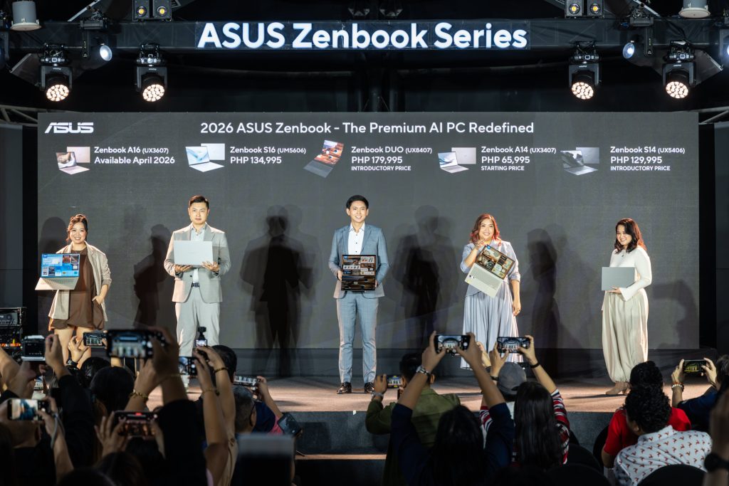 ASUS Launches Zenbook DUO (2026) and Zenbook S14 (2026) in the Philippines with Price and Availability; Zenbook A16 Unveiled