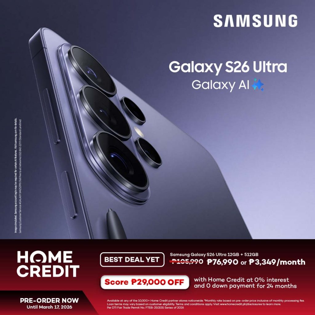 Home Credit unlocks early access to the Samsung Galaxy S26 Series with&nbsp; Galaxy AI&mdash;up to ₱29,000 off and 0% interest, 0 downpayment
