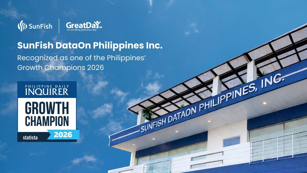 SunFish DataOn Philippines Inc. Ranks #13 in The Philippines&rsquo; Growth Champions 2026&nbsp;