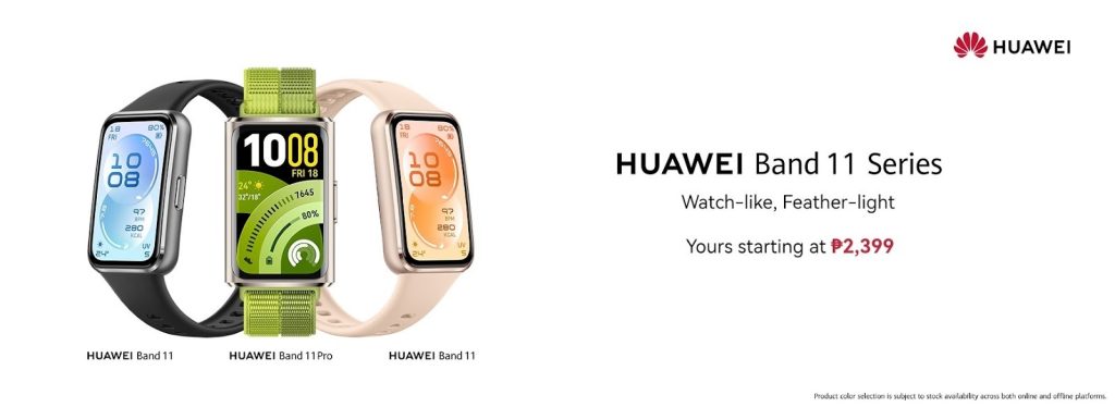 Smartwatch-Level Performance for Real-World Movement: The HUAWEI Band 11 Series Elevates the Band Experience for as Low as PHP 2,399