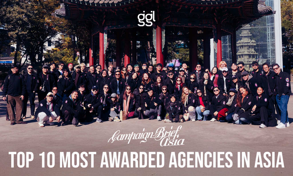 GIGIL is The Only Indie Ad Agency in Campaign Brief Asia’s&nbsp;Top 10 Most Awarded Agencies