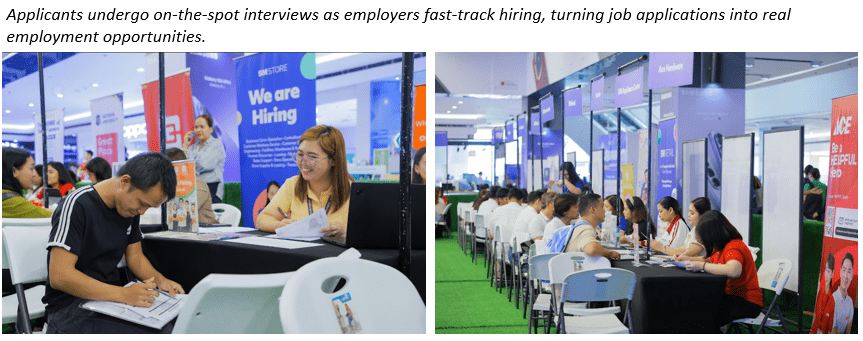 Instant Jobs, Real Impact:&nbsp;Stories from SM Group Job Fair at SM North EDSA