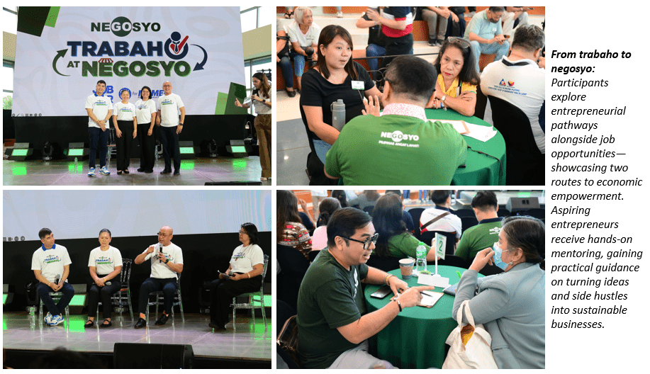 TRABAHO O NEGOSYO LAUNCHES at SM MOA