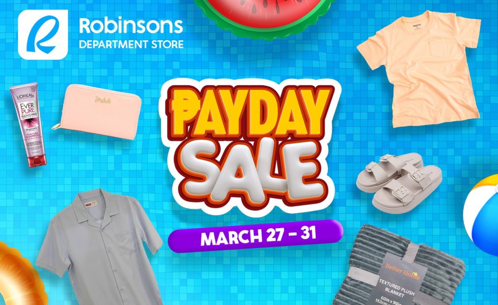 Find your summer vibe at Robinsons Department Store