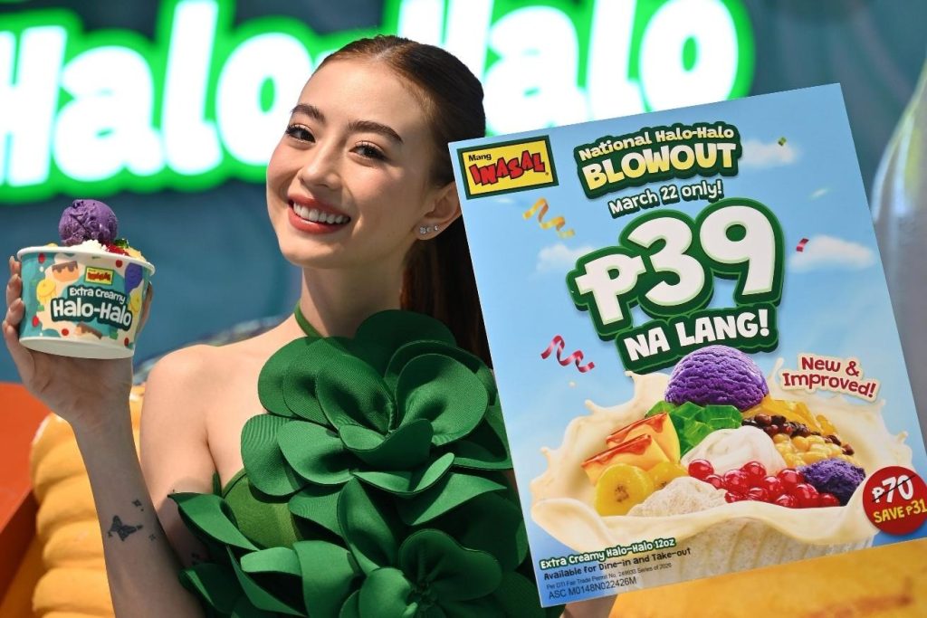 Mang&nbsp;Inasal&nbsp;treats customers to back-to-backNational Halo-Halo Blowout