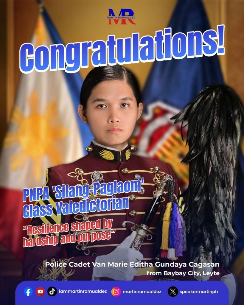 Leyte&rsquo;s Finest: Romualdez Celebrates PNPA Valedictorian from Baybay City and Honors VSU&rsquo;s Excellence