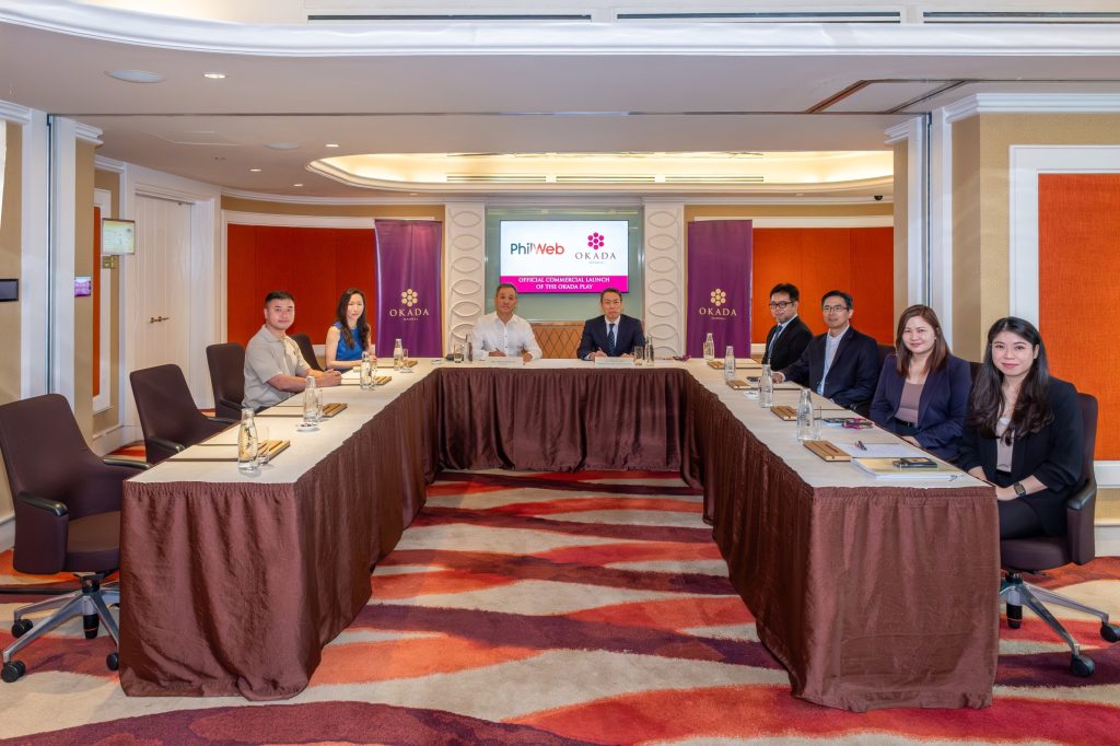 PhilWeb Corporation and Tiger Resort, Leisure and Entertainment, Inc. Announce the Official Commercial Launch of OKADA PLAY