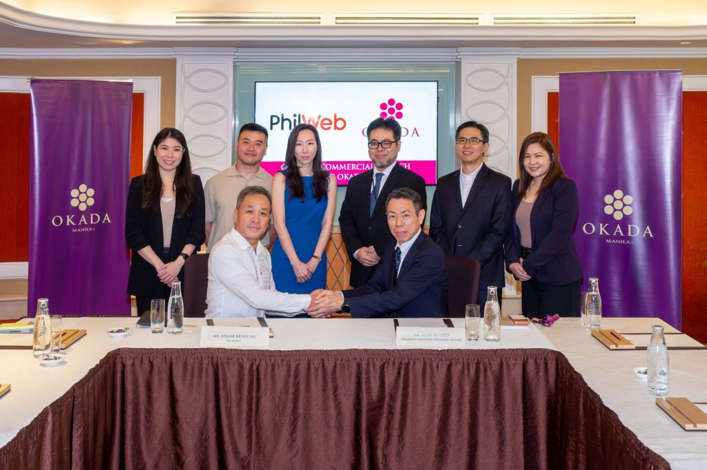 PhilWeb Corporation and Tiger Resort, Leisure and Entertainment, Inc. Announce the Official Commercial Launch of OKADA PLAY