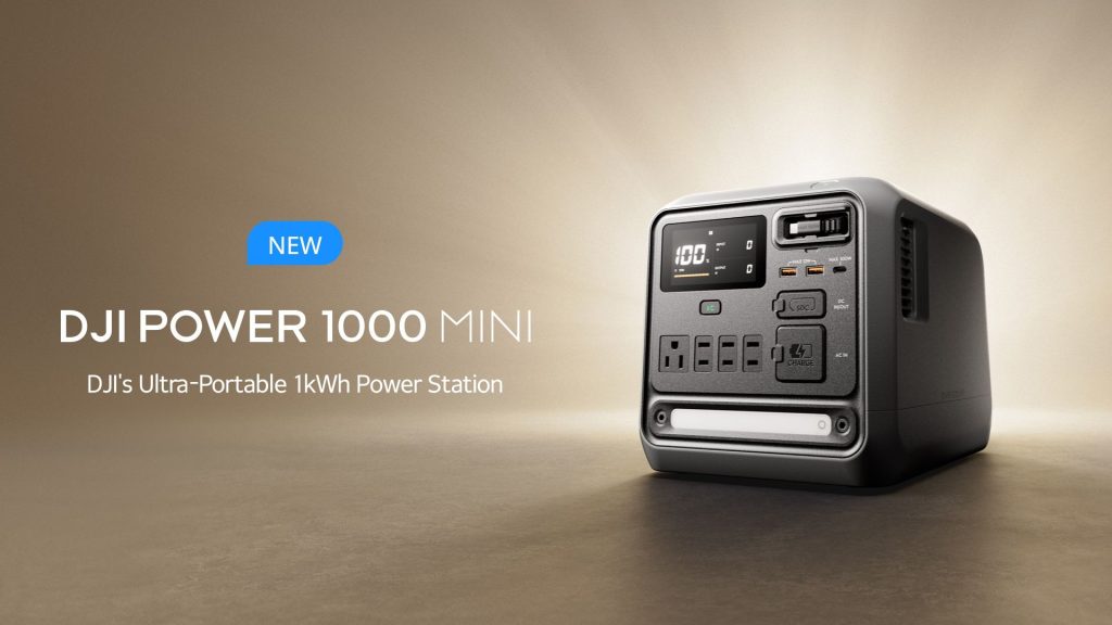 DJI Redefines Portable Power with DJI Power 1000 Mini