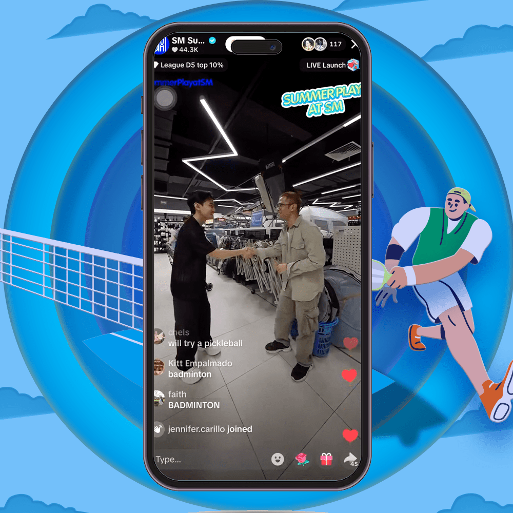The Ultimate Summer Play with SM Supermalls x Tiktok Live