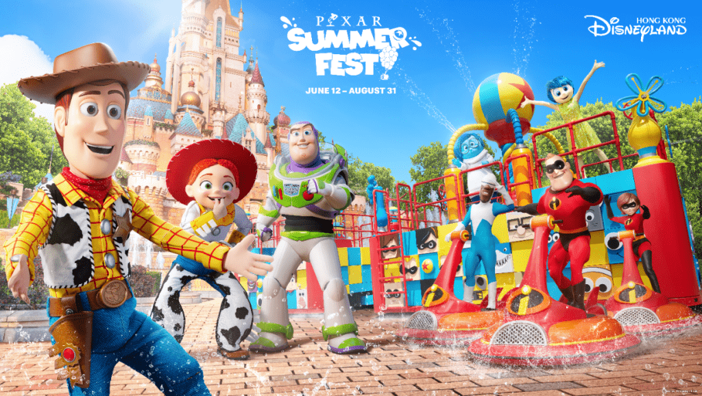 Play Day to Night at the Most Spectacular Pixar Summer Fest Inviting Guests into a Bigger World of Pixar at Hong Kong Disneyland Resort