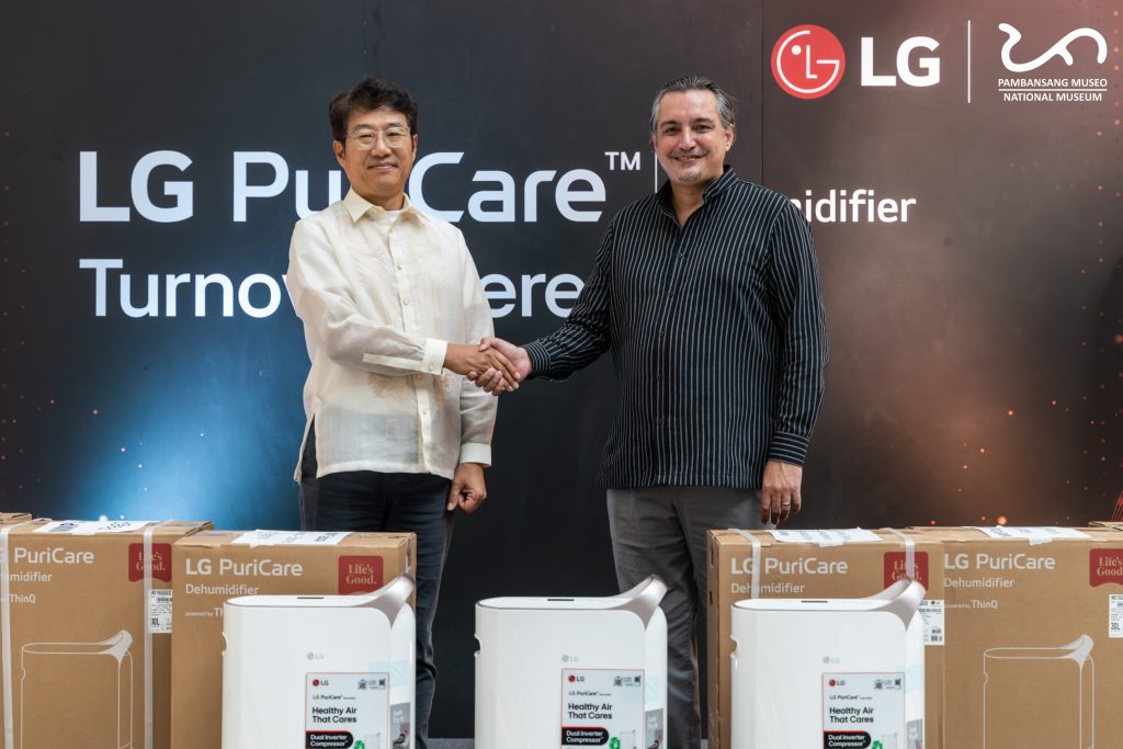 LG Philippines Expands National Museum Partnership with 41 PuriCare&trade; Dehumidifiers for Galleries Nationwide