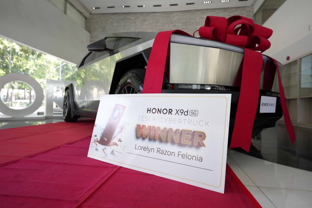 BREAKING: Tesla Cybertruck Winner Bought 10 Units of HONOR X9d 5G&nbsp;