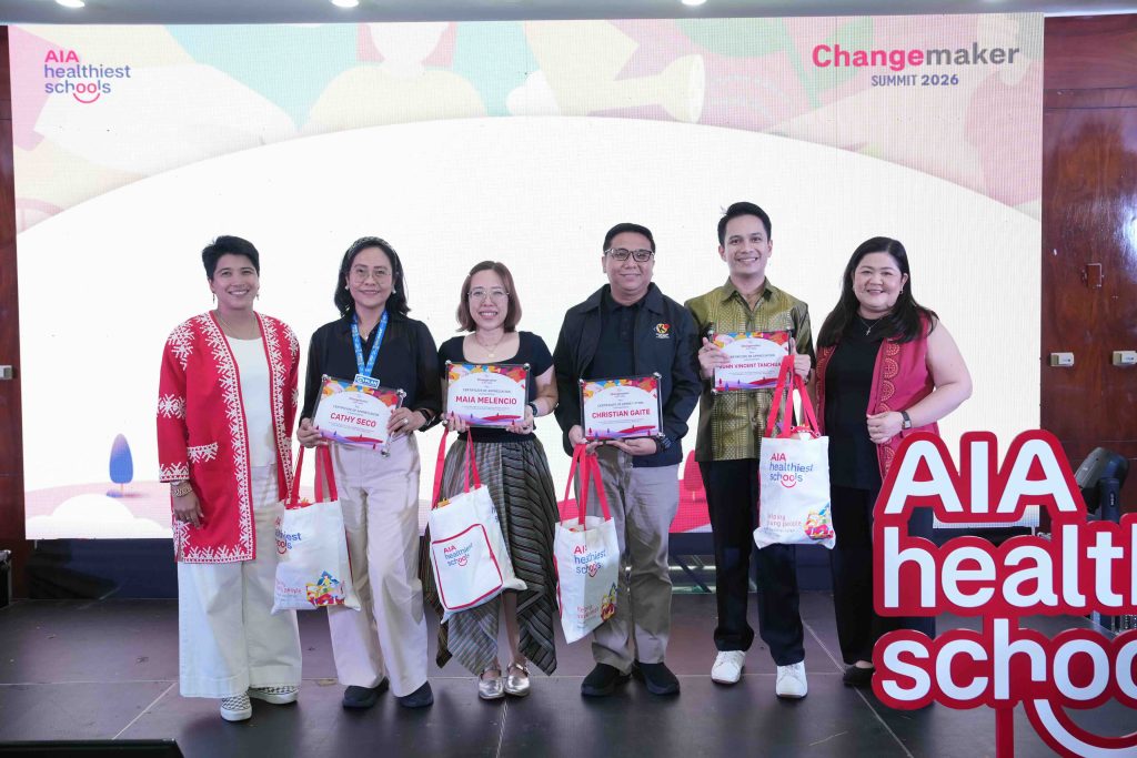 AIA Philippines Names Top Young Changemakers at 2026 AIA Healthiest Schools Summit, Student Teams to Represent Country at Regional Awards in Bangkok