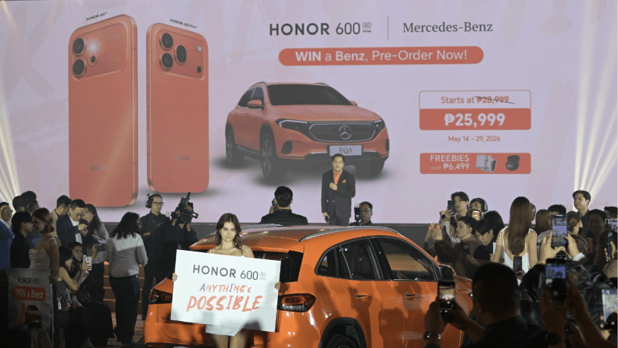 Win a Mercedes-Benz worth Php 4M When You Pre-order HONOR 600 Until May 29! Win a Mercedes-Benz worth Php 4M When You Pre-order HONOR 600 Until May 29!