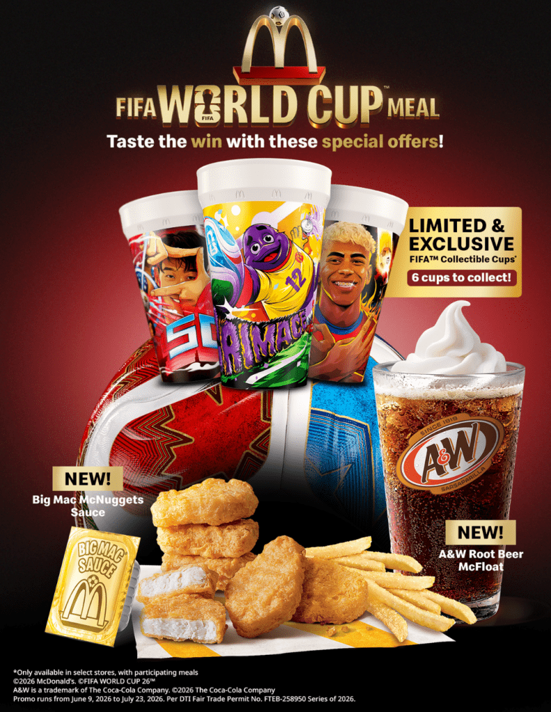 THE FIFA WORLD CUP 26TM GOES TO McDONALD’S: SERVING UP MATCHDAY MAGIC WITH NEW LIMITED-TIME OFFERS TO FANS THE FIFA WORLD CUP 26TM GOES TO McDONALD’S: SERVING UP MATCHDAY MAGIC WITH NEW LIMITED-TIME OFFERS TO FANS