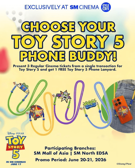 SM Mall of Asia and SM Cinema Bring the Magic of Toy Story 5 to Fans This June SM Mall of Asia and SM Cinema Bring the Magic of Toy Story 5 to Fans This June