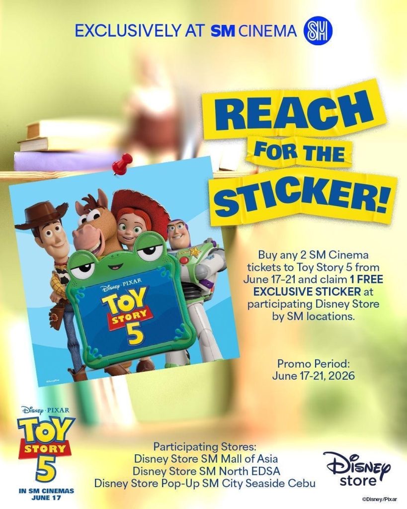 SM Mall of Asia and SM Cinema Bring the Magic of Toy Story 5 to Fans This June SM Mall of Asia and SM Cinema Bring the Magic of Toy Story 5 to Fans This June