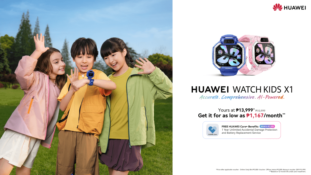 From Capturing Childhood Moments to Safe Exploration: HUAWEI Unveils WATCH Kids X1, Coming to PH on June 30 with a Promo Price of PHP 13,999 From Capturing Childhood Moments to Safe Exploration: HUAWEI Unveils WATCH Kids X1, Coming to PH on June 30 with a Promo Price of PHP 13,999