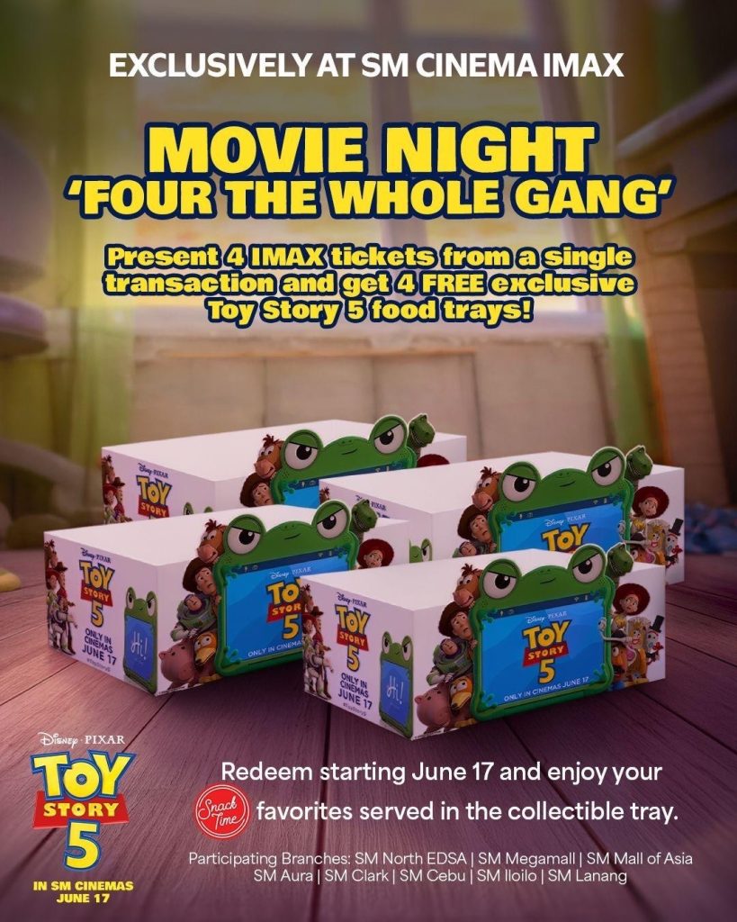 SM Mall of Asia and SM Cinema Bring the Magic of Toy Story 5 to Fans This June SM Mall of Asia and SM Cinema Bring the Magic of Toy Story 5 to Fans This June