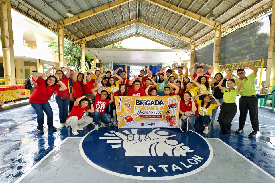 Home McDonald’s Volunteers Nationwide Support Brigada Eskwela Through Good Trip