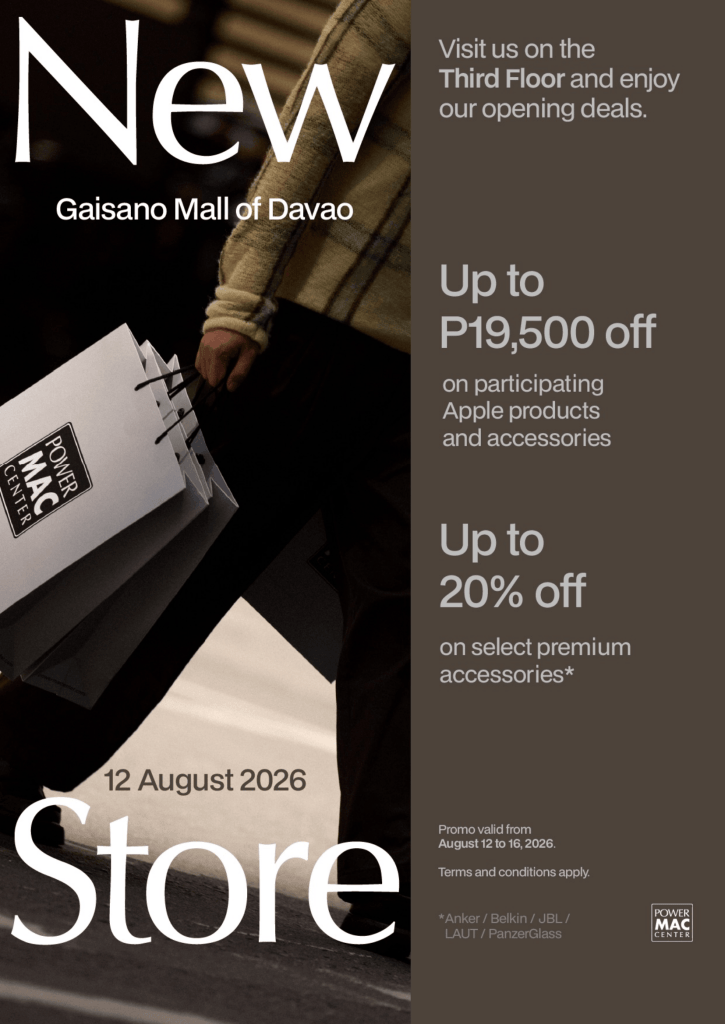 More Ways to Shop: New Power Mac Center, The Loop stores open in Davao