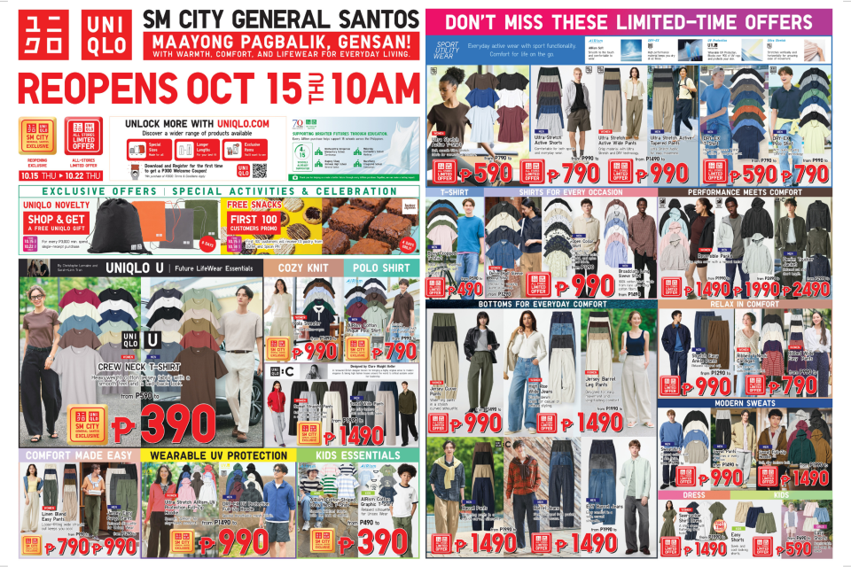 Home Maayong Pagbalik: UNIQLO Reopens in General Santos, Celebrating the Community’s Strength and Resilience