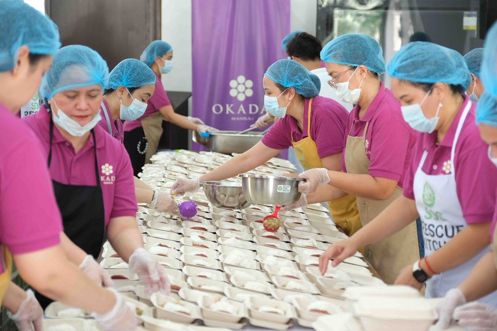 Okada Manila Rescues Over Two Tonnes of Food to Support Communities