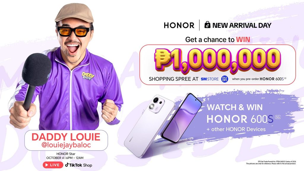 Win Brand-New HONOR 600S as HONOR Philippines Goes Live for TikTok New Arrival Day